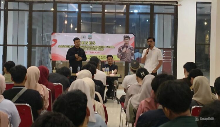 Adi Nata Kusuma Serap Aspirasi Pemuda di Tarakan