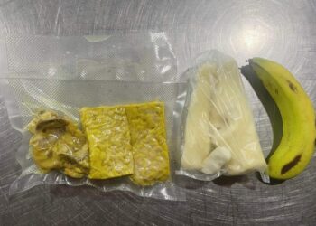 Menu MBG yang diterima murid sekolah Juata Laut