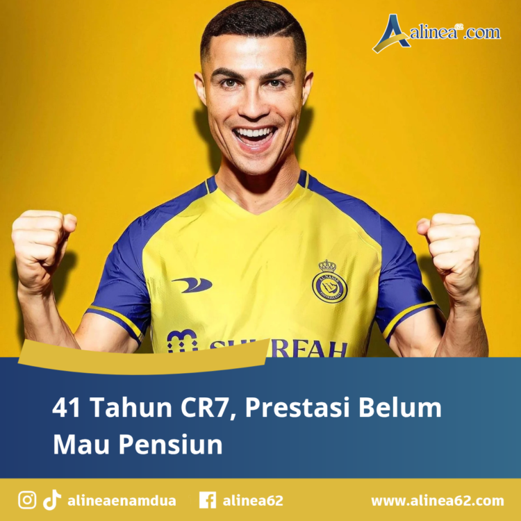 41 Tahun CR7, Prestasi Belum Mau Pensiun