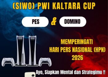 SIWO PWI Kaltara Gelar Turnamen PES dan Domino untuk Wartawan