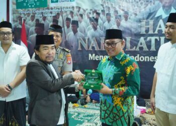 Wakil Wali Kota Tarakan, Ibnu Saud Is, menghadiri peringatan Hari Lahir (Harlah) NU ke-100 (Humas Pemkot Tarakan)