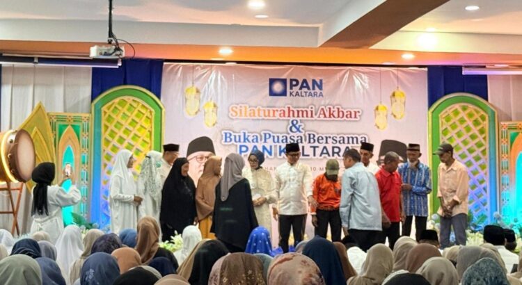 Bukber PAN Kaltara di Tarakan, Ibrahim Ali Konsolidasikan Kader Hadapi 2029