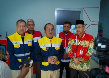 BPH Migas bersama Pemerintah Kota Tarakan, PGN, dan Pertamina memberikan keterangan pers kepada awak media memastikan kesiapan pasokan energi bagi masyarakat Tarakan.