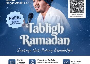 Hanan Attaki Isi Dua Agenda Kajian Ramadan di Tarakan, Terbuka untuk Umum