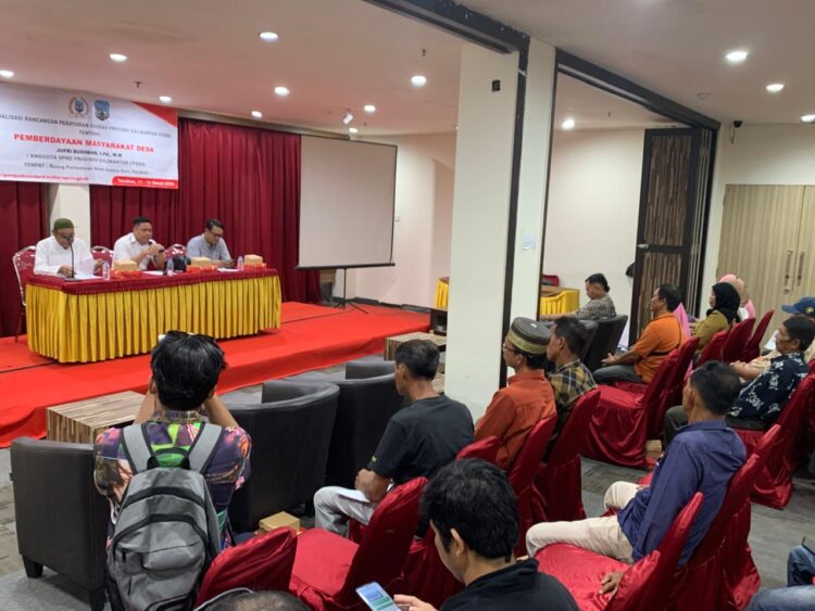 Sosperda di Tarakan, Jufri Budiman Dorong BUMDes Perkuat Ekonomi Desa