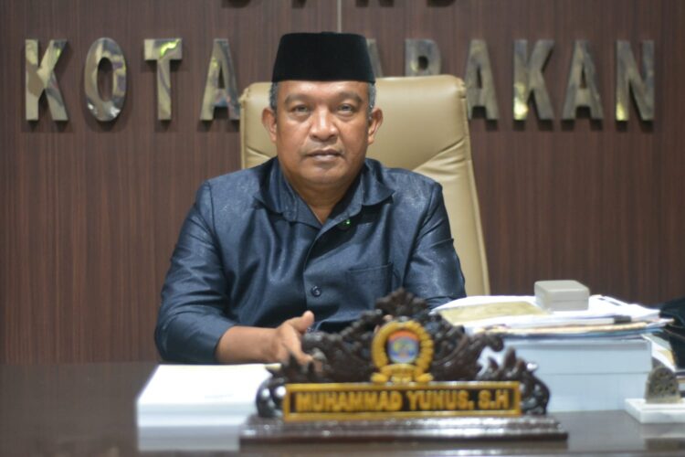 Ketua DPRD Tarakan, Muhammad Yunus. (Ist)