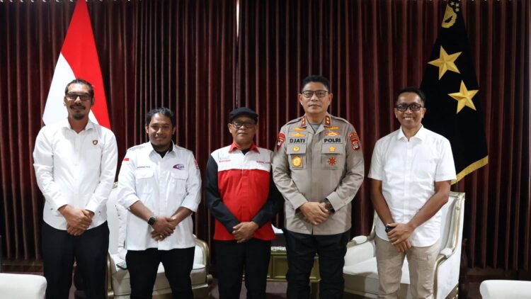 KSBSI Kaltara Audiensi ke Kapolda, Dorong Pembentukan PHI