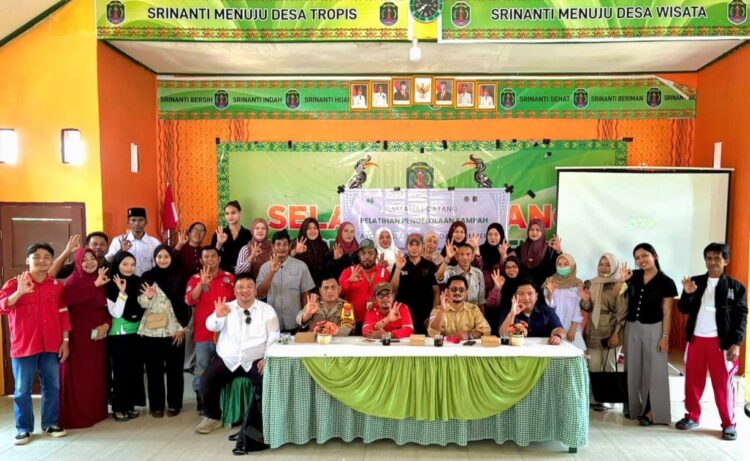 PT Adindo Hutani Lestari dan KLH Nunukan Gelar Pelatihan Pengelolaan Sampah di Desa Srinanti