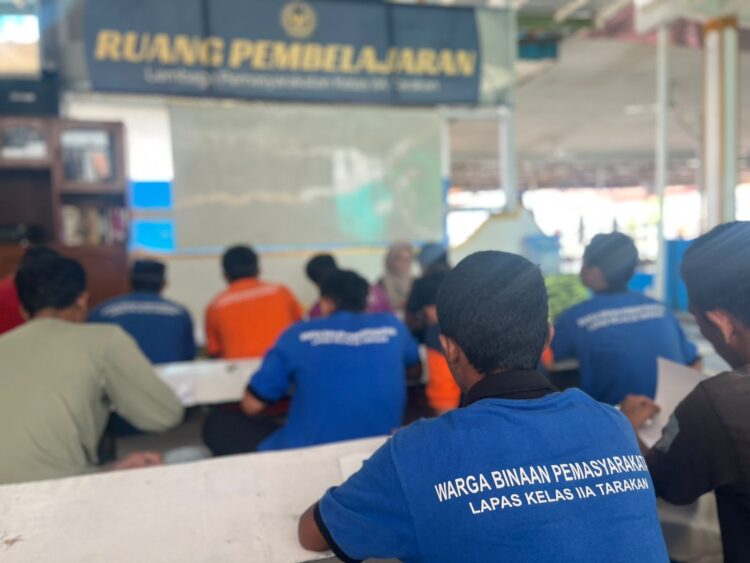 Wujudkan Pembinaan Intelektual Melalui Pendidikan Inklusif Bagi Narapidana dan Anak Binaan Lapas Tarakan 