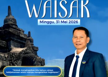 Hari Raya Waisak, Supa’ad Ajak Masyarakat Perkuat Toleransi dan Tebar Kebaikan