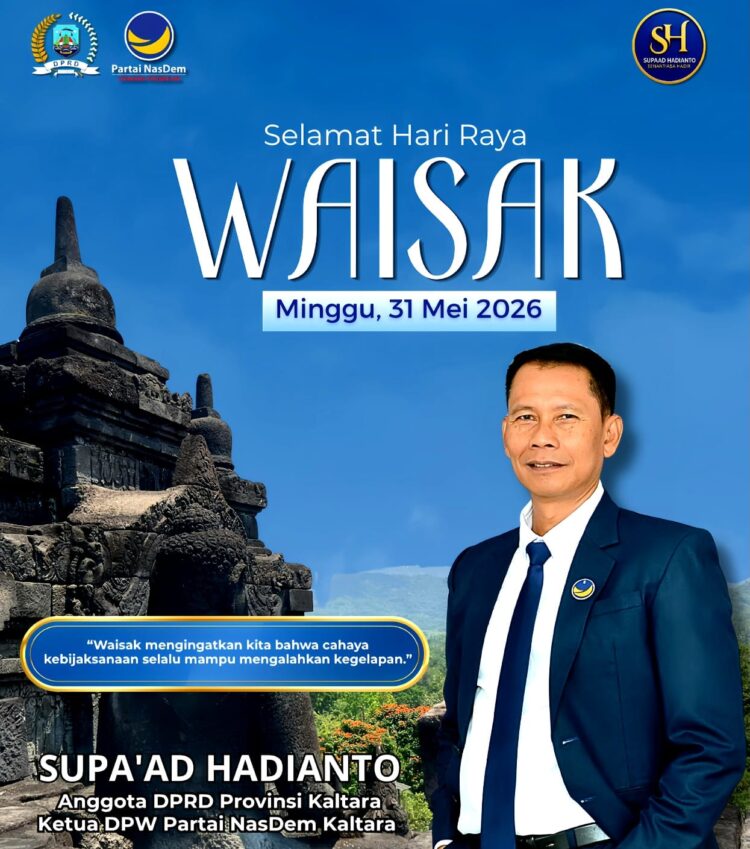 Hari Raya Waisak, Supa’ad Ajak Masyarakat Perkuat Toleransi dan Tebar Kebaikan