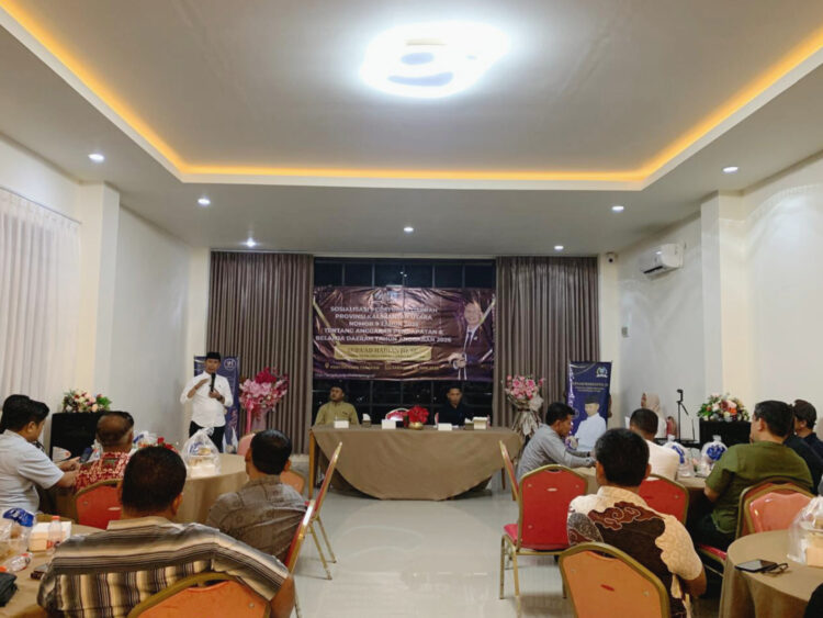 Sosialisasikan APBD 2026, Supa’ad Tekankan Transparansi dan Kondisi Fiskal Kaltara
