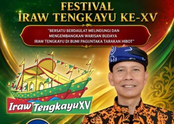 Supa’ad Hadianto Apresiasi Pelaksanaan Iraw Tengkayu, Bukti Budaya Jadi Magnet Wisata