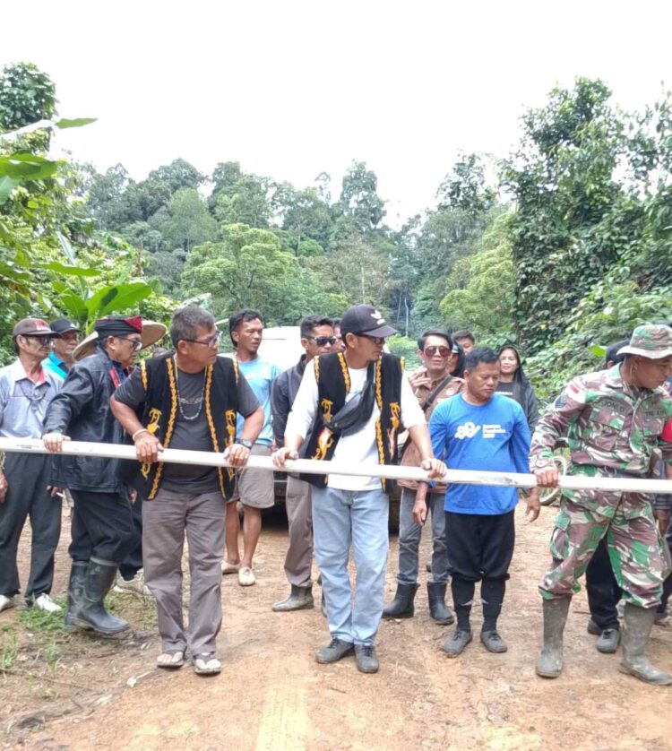 Lembaga Adat Dayak Bulusu Besama Masyarakat Desa Sesua Nyatakan Perang Terhadap Pembalakan Liar