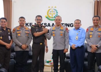 Kapolda Kaltara dan Kajati Perkuat Sinergitas, Tegaskan Komitmen Penegakan Hukum Profesional