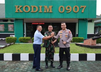 Kapolres Tarakan Sambangi Kodim, Perkuat Soliditas TNI-Polri