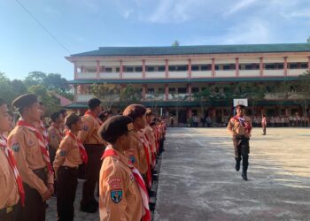 SMPN 3 Tarakan Hidupkan Lagi Kemah Blok, Libatkan Orang Tua