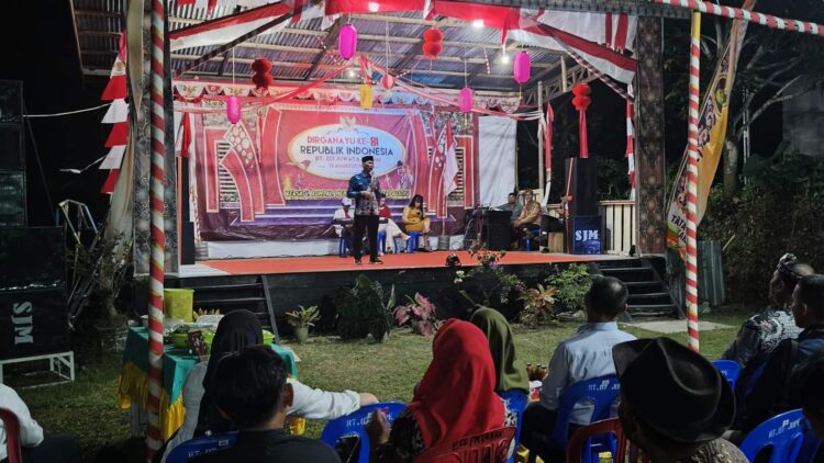 HUT ke-81 RI, Supa’ad Apresiasi Kekompakan Warga RT 7 Juata Permai