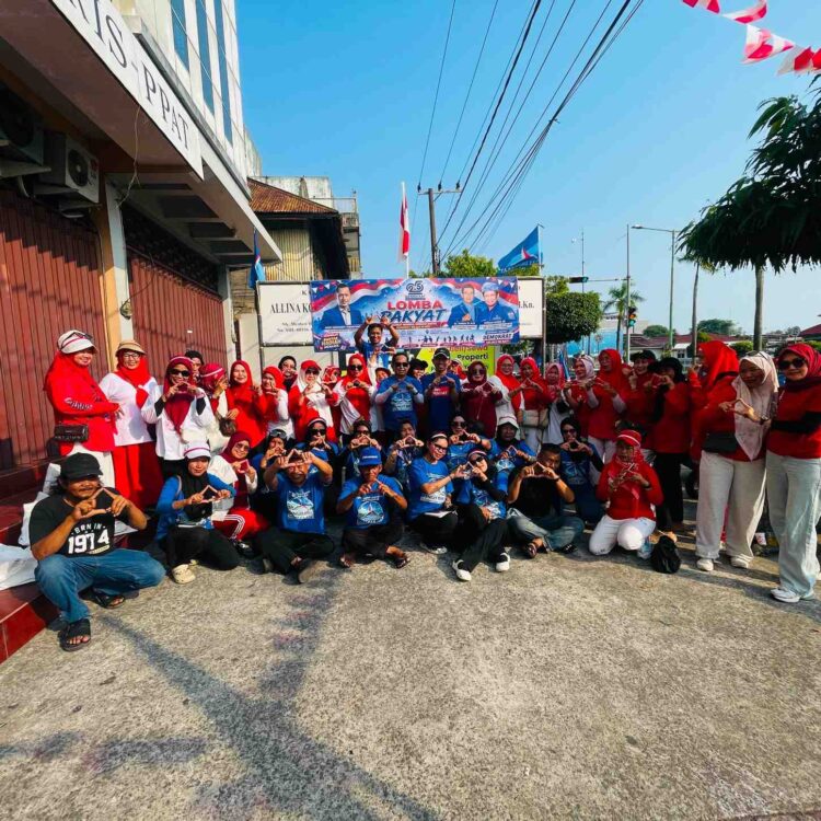 Rayakan HUT RI, Demokrat Tarakan Jadikan Lomba Rakyat Ajang Perkuat Kebersamaan