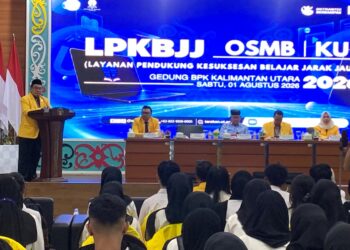 Pesan Direktur UT Tarakan ke Maba: Sukses Harus Diraih dengan Cara Jujur