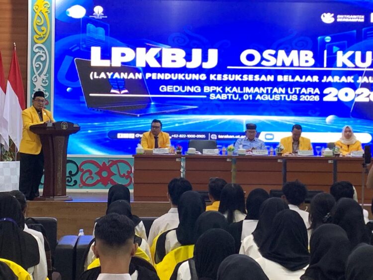 Pesan Direktur UT Tarakan ke Maba: Sukses Harus Diraih dengan Cara Jujur