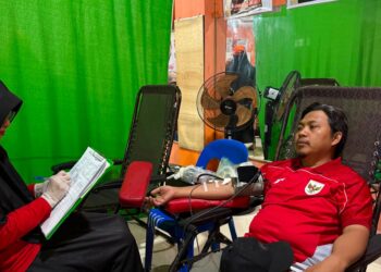 Andi Yakub Donor Darah, Maknai Kemerdekaan dengan Berbagi