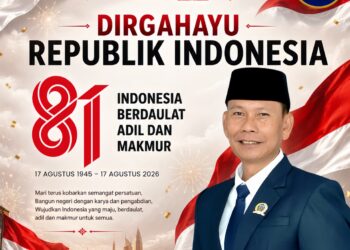 HUT ke-81 RI, Supa’ad Tekankan Pentingnya Persatuan Hadapi Tantangan