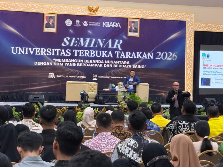Hadirkan Prof Maximus, UT Tarakan Gelar Seminar SDM Berdaya Saing