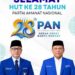 HUT ke-28 PAN, DPD Tarakan Tekankan Kerja Nyata untuk Rakyat