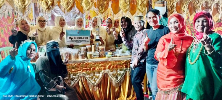 Padukan Tradisi dan Kuliner, Stand Bone Wanuakku Raih Terbaik 1 di PKD Tarakan