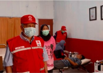 PMI Tarakan Buka Ruang Oksigen untuk Warga Terdampak Asap Karhutla