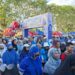 Ribuan Warga Tarakan Ikut Jalan Santai HUT ke-28 PAN, Doorprize Dipenuhi Sembako