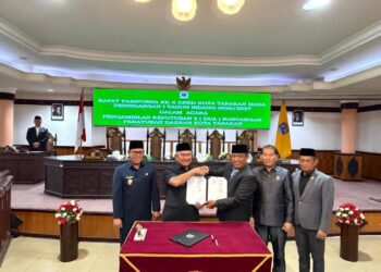 DPRD-Pemkot Tarakan Sepakati APBD Perubahan dan Penataan OPD