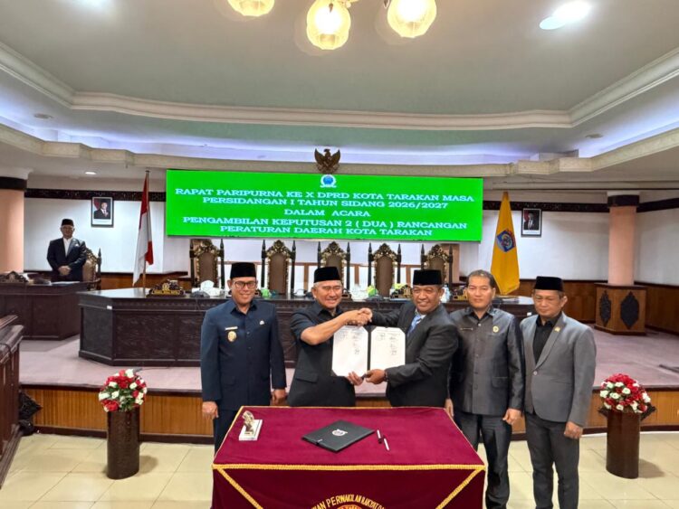 DPRD-Pemkot Tarakan Sepakati APBD Perubahan dan Penataan OPD