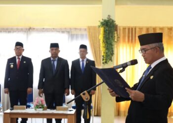 Ketua DPRD Tarakan Hadiri Pelantikan Tujuh Pejabat, Dorong Kinerja Pemkot Makin Optimal