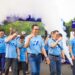 Rayakan HUT Ke-37, Bank Raya Hadirkan Pengalaman Raya Active melalui Jalan Sehat