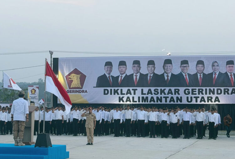 Gerindra Kaltara Perkuat Kader melalui Diklat Laskar